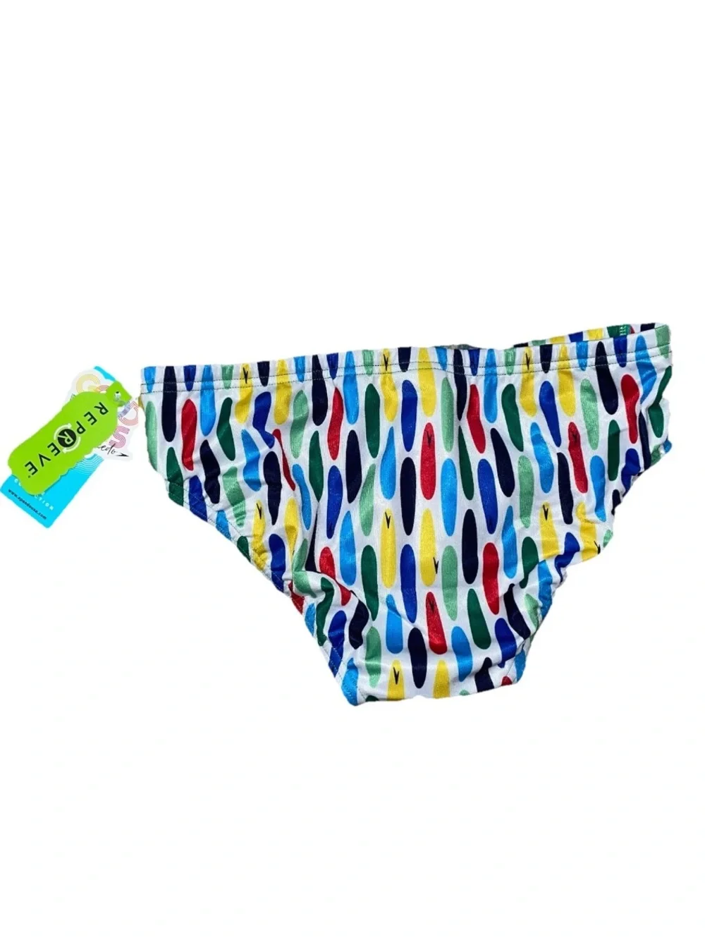 Speedo Men’s Swim Brief 32 or 34 Eco Endurance Wave Crusher Good Vibes NWT
